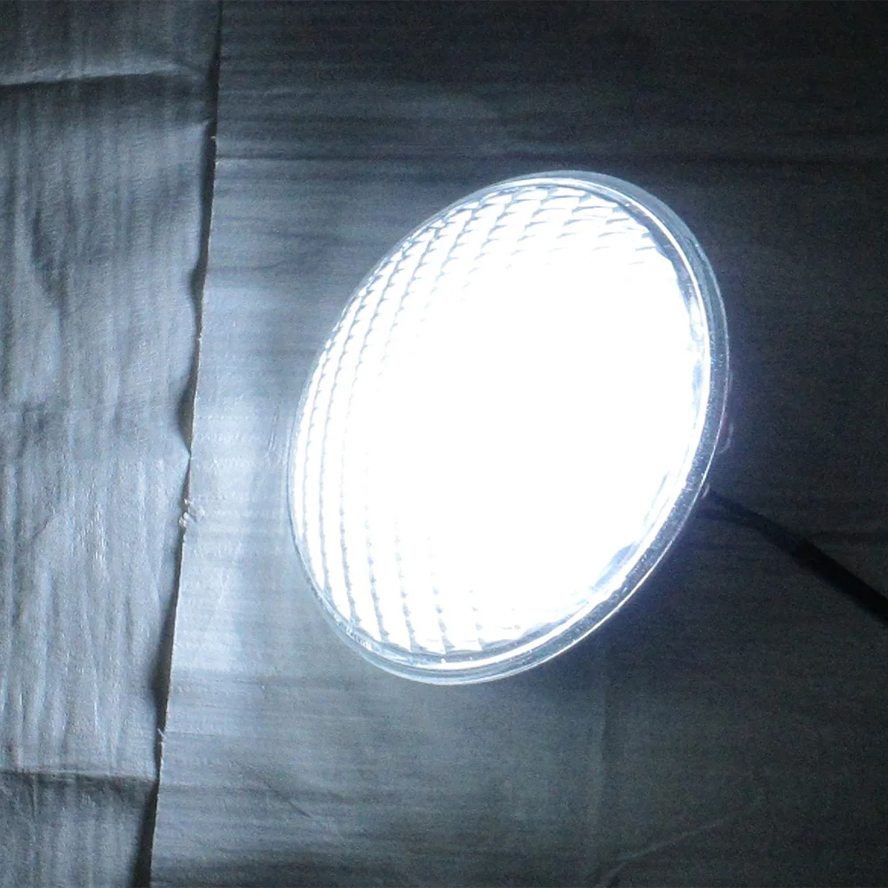 Фары для бассейна 24 Вт 36 48 60 72 par 56 светодиодов белые 12 В focos led para piscinas теплые