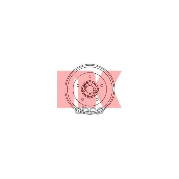 253505nk_барабан Тормозной! Kia Sportage 2.0/2.0td 94-03 Nk 253505 Nk арт. 253505