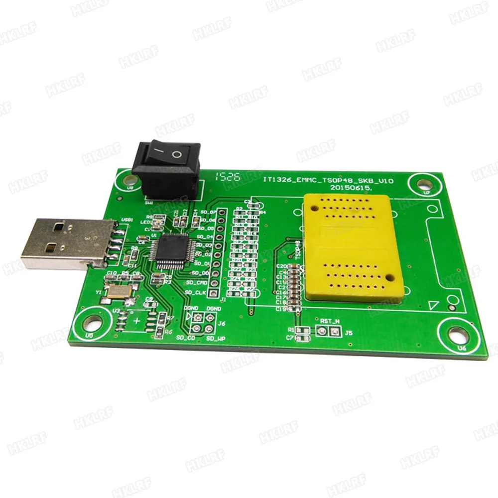 EMMC BGA153/BGA169 EMCP BGA162/BGA186/BGA221 серия тестовая розетка 3 в 1 с USB интерфейсом для восстановления данных Программирование тестовый адаптер