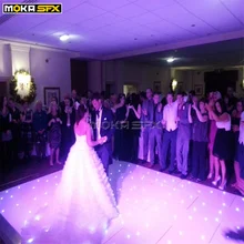 12*10 футов Белый светодиодный танцевальный пол свадебный белый танцевальный пол Starlight танцевальные полы профессиональный танцевальный пол