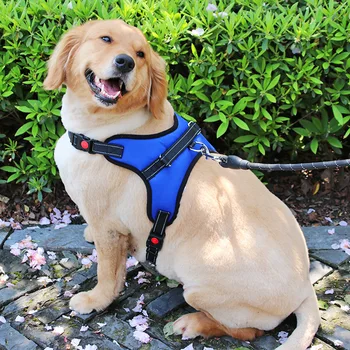 

Adjustable Dog Harness Pet Large Medium Dog Walk Out Harness Extra Big Large Reflective Harnesses Vest Husky Dogs Supplies
