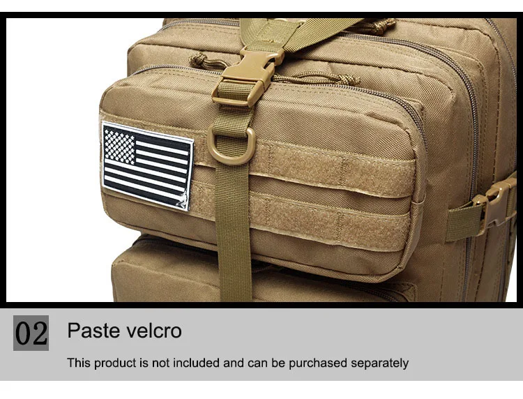 50L военные рюкзаки, армейская тактическая сумка, уличная, 3P Упаковка, мужской треккинг, походный рюкзак, Охотничья сумка, большая вместительность, Mochila