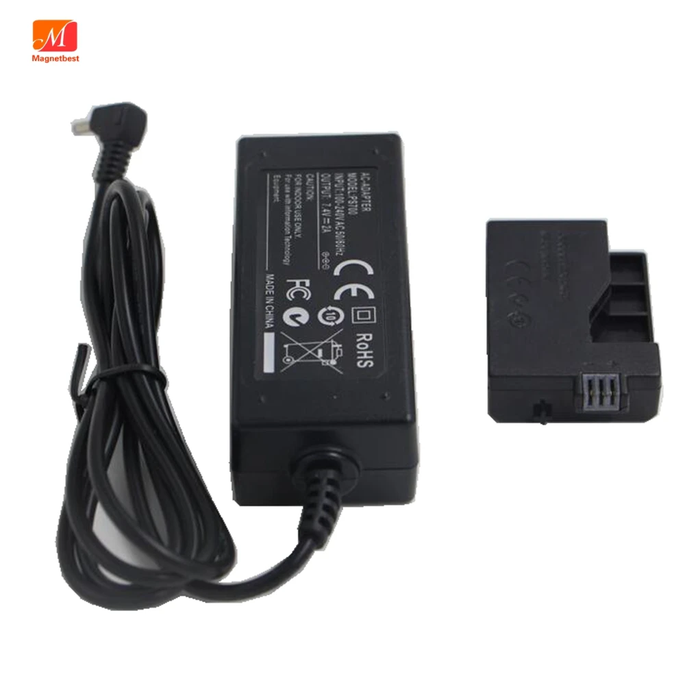 ACK-E5 камера 7,4 V 2A AC адаптер питания+ DR-E5 DC муфта для CANON EOS 450D 500D 1000D XS XSi T1i XS XSi S80 S60 S50 зарядное устройство