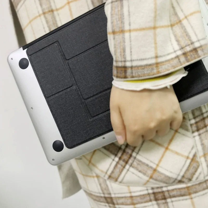 Подставка для ноутбука Macbook Pro Air iPad Air 10,5 12,9 Pro 10,5 12,9 13 Chromebook, держатель для ноутбука, невидимая Складная подставка для ноутбука
