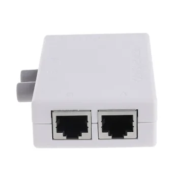 

Network Switch RJ45 Ethernet Plug And Play Practical Modern 2 Port Low Cost Destop Easy To Operate Home And Office Silent Mini