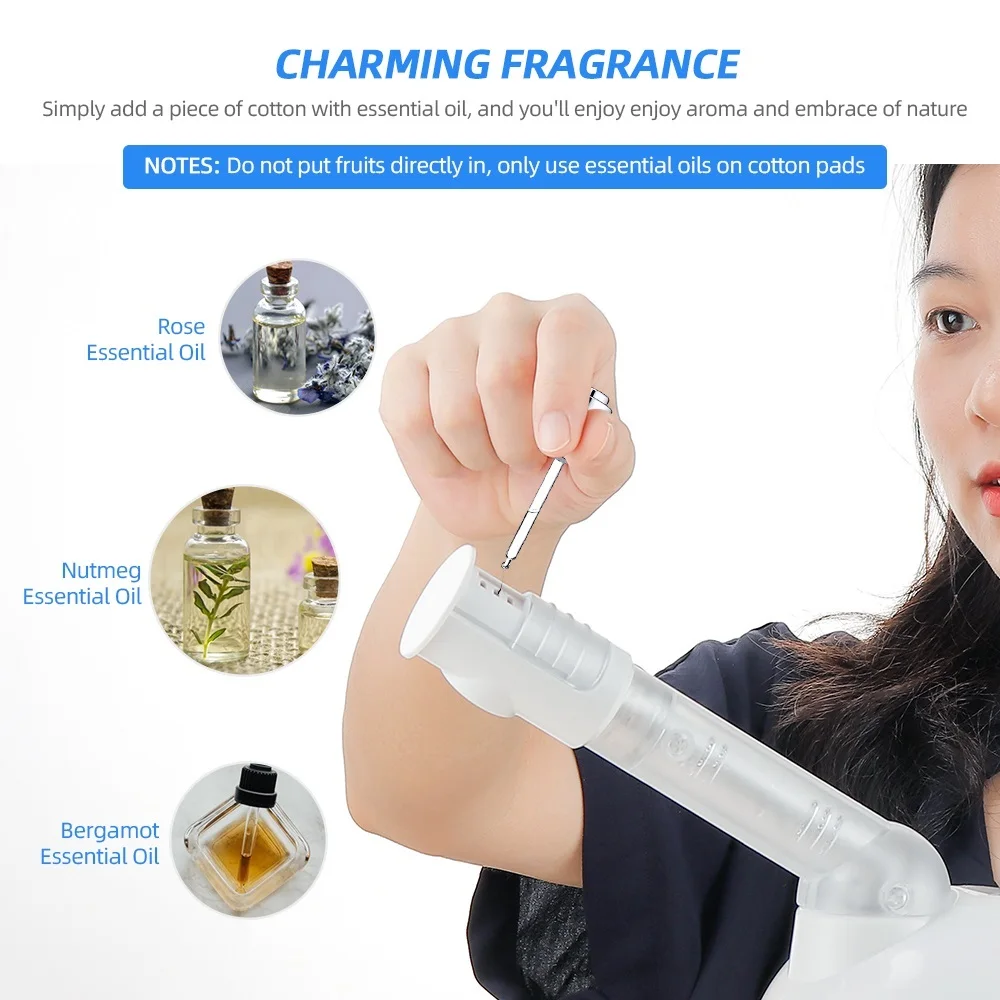 Facial Steamer With 360° Nano Steam Nozzle Hot Steam Skin Hydrating Atomizer Aromatherapy Ozone Disinfection Air Humidifier