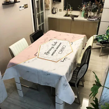 

Dining Room Kitchen Tablecloth Northern Europe Waterproof Tablecloth Cotton Tablecloth Table Cloth Fabric Art Tablecloth