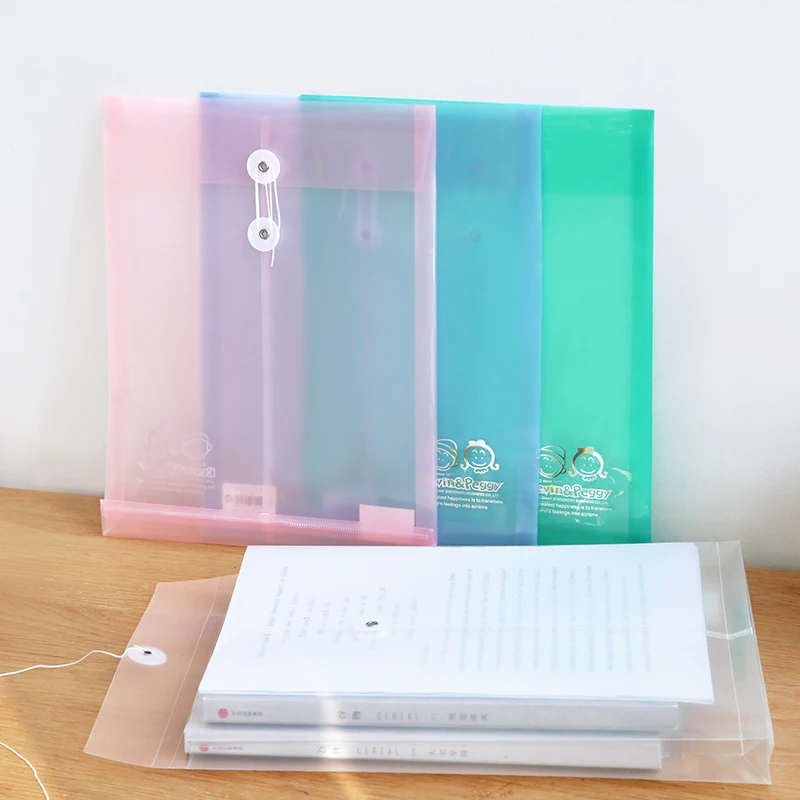 1 Random A4 Office Transparent File Bag Plastic PP Briefcase Information Bag Bill Bag Rope File Bag Students Supplies Stationery
1 Random A4 Office Transparent File Bag Plastic PP Briefcase Information Bag Bill Bag Rope File Bag Students Supplies Stationery
