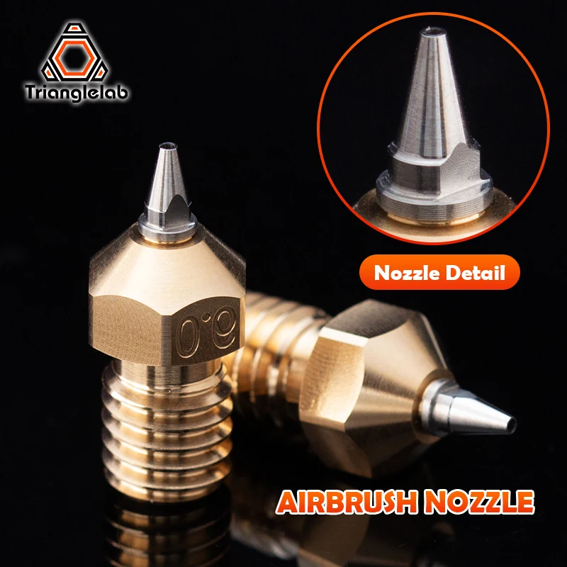 Аэрограф Trianglelab для 3D принтеров Hotend V6 Blv Tatan aero marshx экструдер hemera Heatblock DDE DDB |