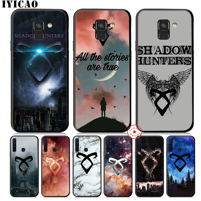 

IYICAO Shadow Hunters Soft Phone Case for Samsung Galaxy A9 A8 A7 J6 A6 Plus 2018 A5 A3 2016 2017 Silicone Cover