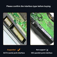 ל sata כבל כבלי SATA USB3.1 מסוג C ל- USB SATA כונן קשיח ממיר מתאם עבור 2.5 אינץ HDD / SSD ???? ?????? כבל eSATA (2)