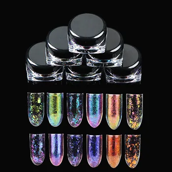 

Nail Powder Colorful Glitter Dust Manicure Nail Art Tips Decoration ac40