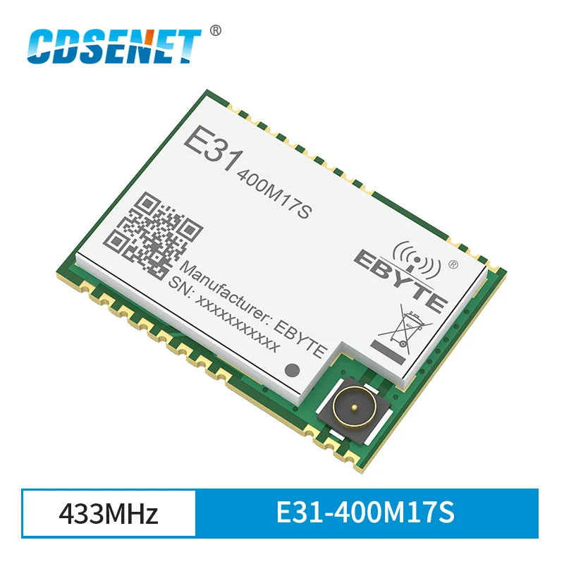 AX5243 433 МГц SPI SMD беспроводной трансивер IoT модуль двойная антенна IPEX низкая мощность E31-400M17S для ddc duc ddc трансивер AX5243 433 МГц SPI SMD беспроводной трансивер IoT модуль двойная антенна IPEX низкая мощность E31-400M17S для ddc duc ddc трансивер