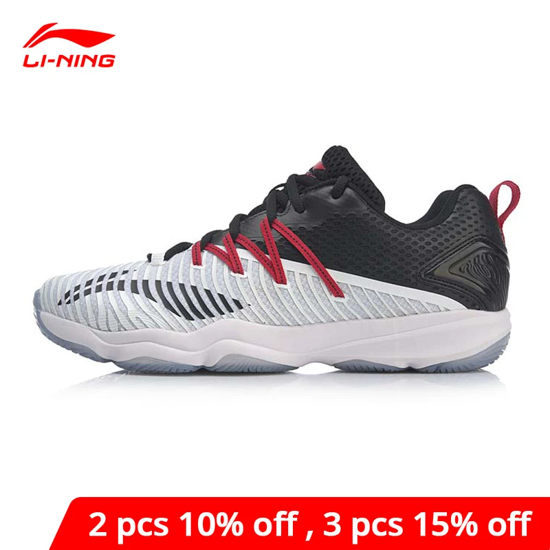 Li ning, zapatillas de entrenamiento de para hombre, duraderas con forro de soporte estable, zapatillas deportivas antideslizantes de Li Ning, AYTP015 XYY115|Bádminton| - AliExpress