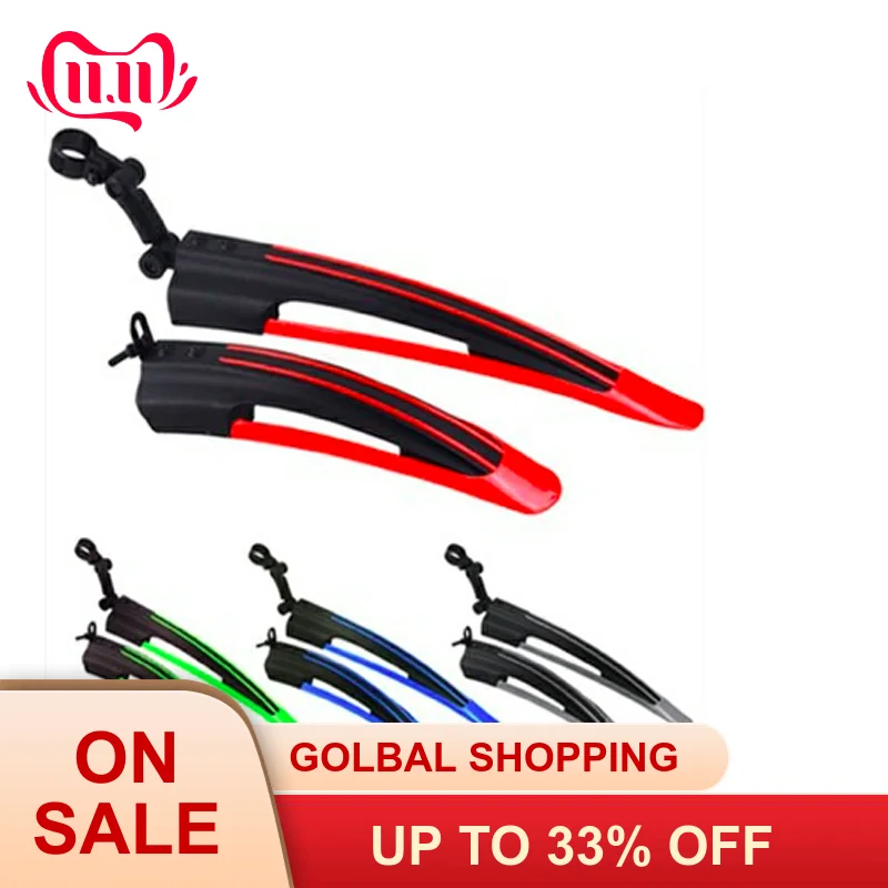 

Mountain Bike Fender Mud guard Front Rear Cycling Bicycle Fenders mtb fat fixed road plastic road mudguard Accessories quick