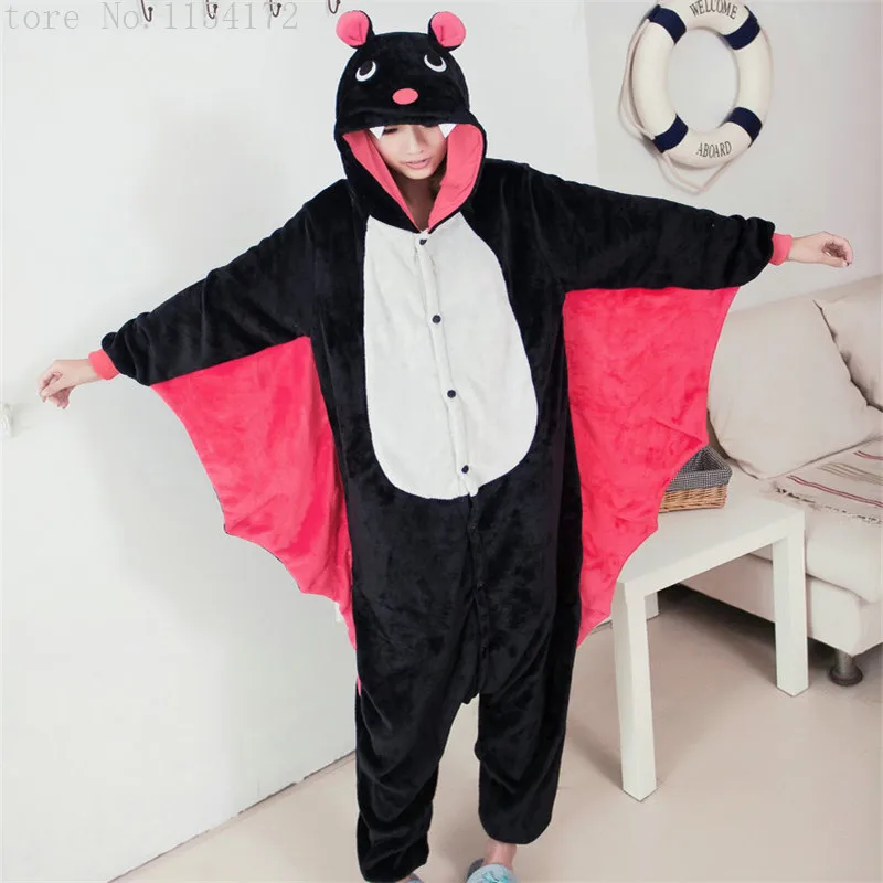 Bat Goth Kigurumi Bat Anime Adult Onesies Pyjamas Cartoon Animal