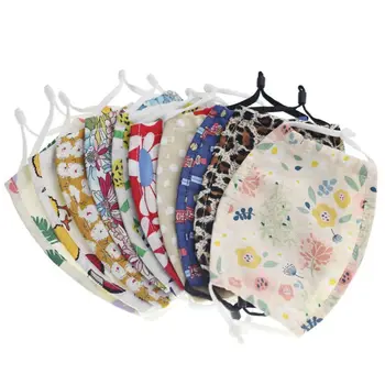 

Children Reusable Cotton Mouth Mask Anti-pollution Anti-smog Breathable Protective Cover Dustproof Respirator