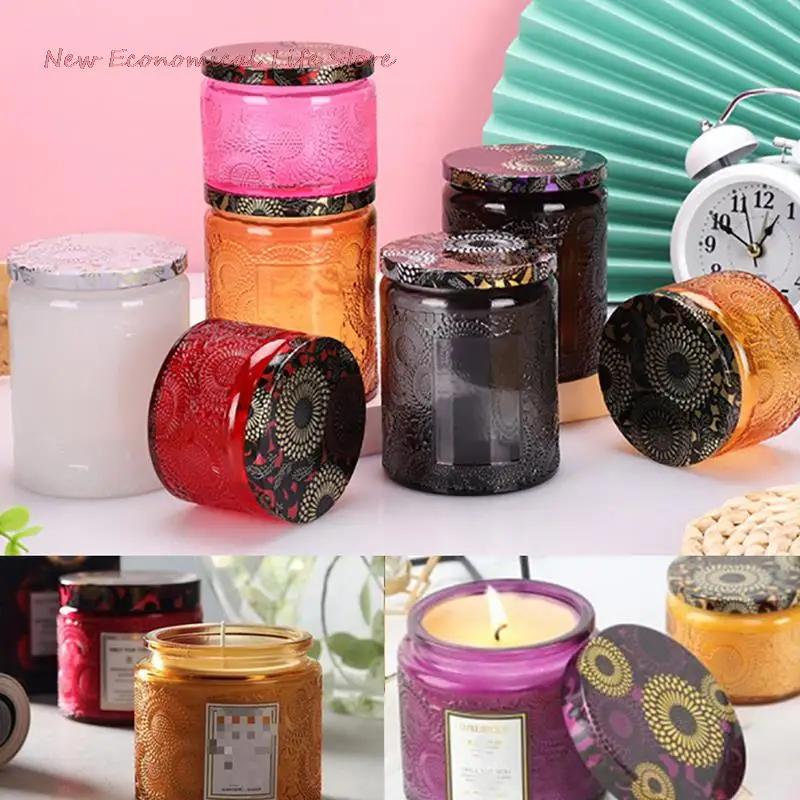 DIY Container Candle Jars