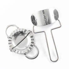1 SET 2 SETSChinese dumplings rapid making tool set(1 dumpling skin maker 1 dumpling molds