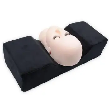 

Soft Grafted Eyelashes Flannel Pillows Beauty Salon Use Headrest Neck Support for Professional Eyelash Extension Pillow