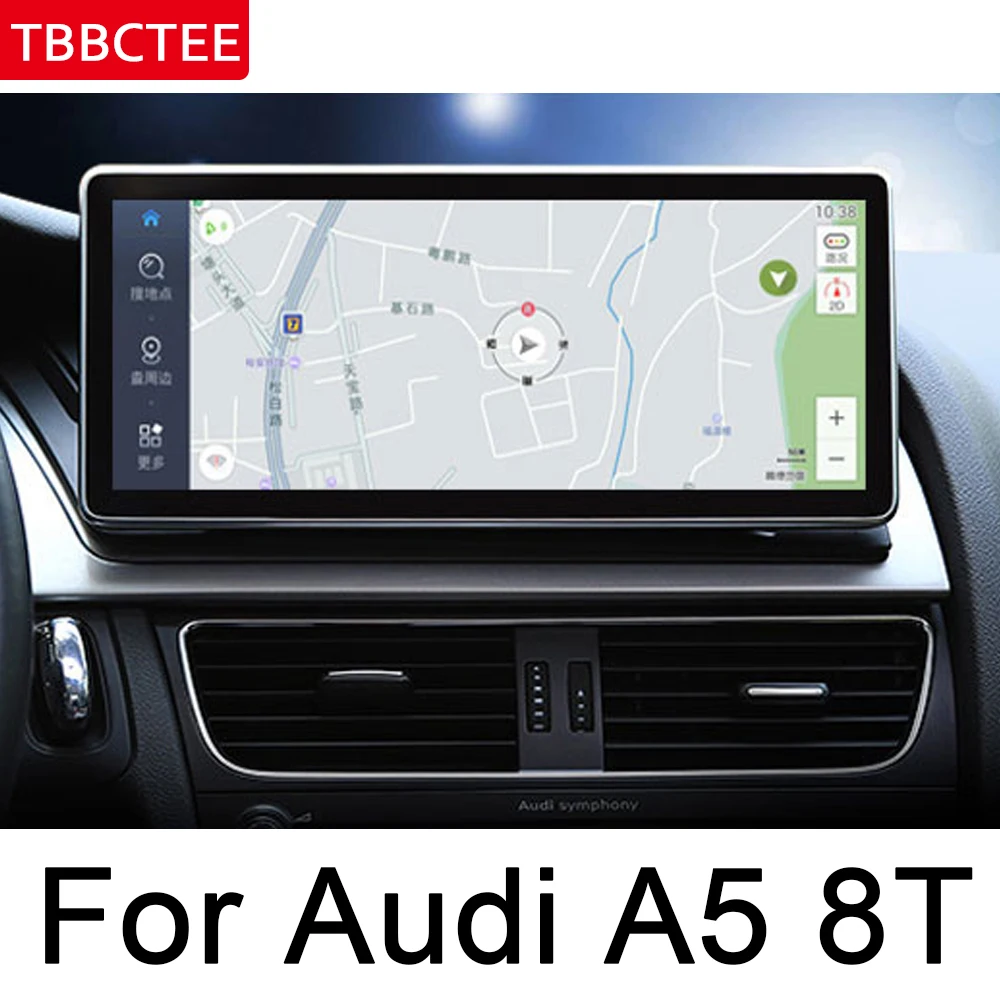 Для Audi A5 8T 8F 2008 ~ 2016 MMI IPS Android автомобильный мультимедийный плеер GPS навигация