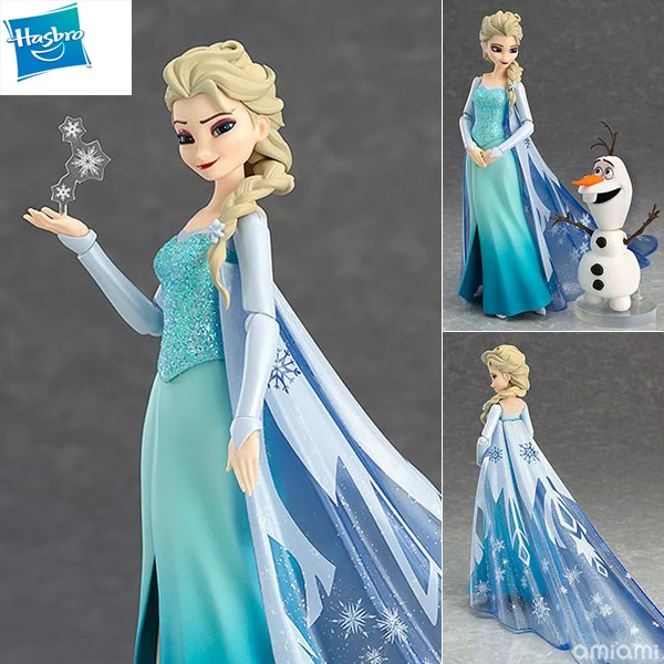 

Hasbro Hot Frozen 2 1 Dream Princess Elsa Olaf Set action figure Model doll Gifts children Toy Girl Birthday Christmas gift