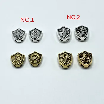 

10pcs Turkey national emblem crescent shield shape beads jewelry accessories connector DIY handmade necklace bracelet