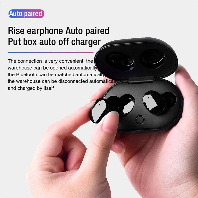 TWS-880 Bluetooth наушники спортивные водонепроницаемые беспроводные наушники гарнитура для lenovo z6 pro in ear draadloos draadloos oordopjes oortjes bluetooth sport earphone
