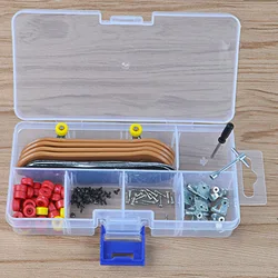 Ensemble d'accessoires de Skateboard à doigts, jouet créatif, bricolage autonome, combinaison d'outils 