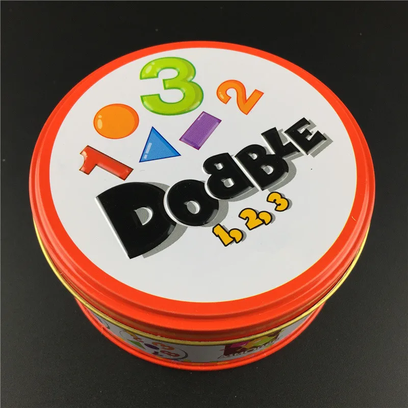 Dobble 16 видов стилей определить его карты игрушка вертушка железная коробка Спорт