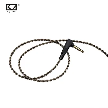 

Kz Zs3/zs4/zs5/zs6/zsa 1.2m Purity Oxygen Free Copper Headset Silver Plated Wire 0.75mm Pin Upgrade Cable For ZS10 ZST