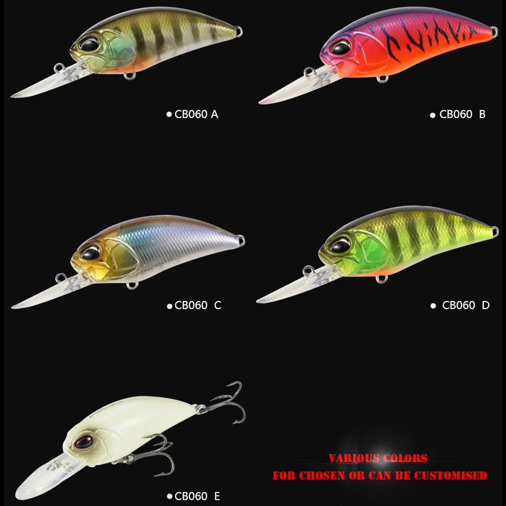 2020 Crankbait Fishing Lure Weights 15.5g/8.7cm Fish Bait Trout Lure  Articulos De Pesca Holographic Wobbler Pesca Crank Baits