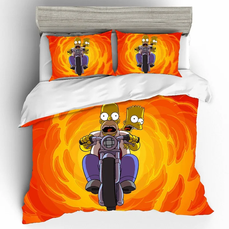 

Home Textiles Bed Linen Set The Simpsons Qualified Luxury Couple 3d King Size Bedding Set Duvets And Linen Sets Bed Linen Cotton