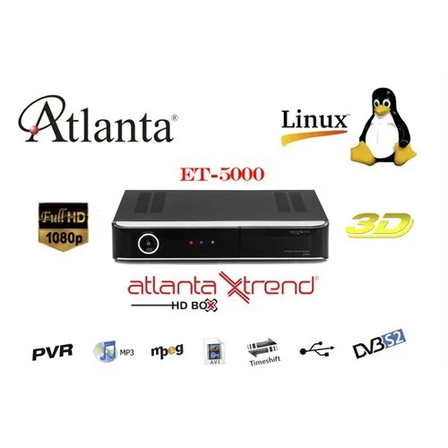 Спутниковый ресивер Атланты ET5000 Linux Enigma2 Full HD | Электроника