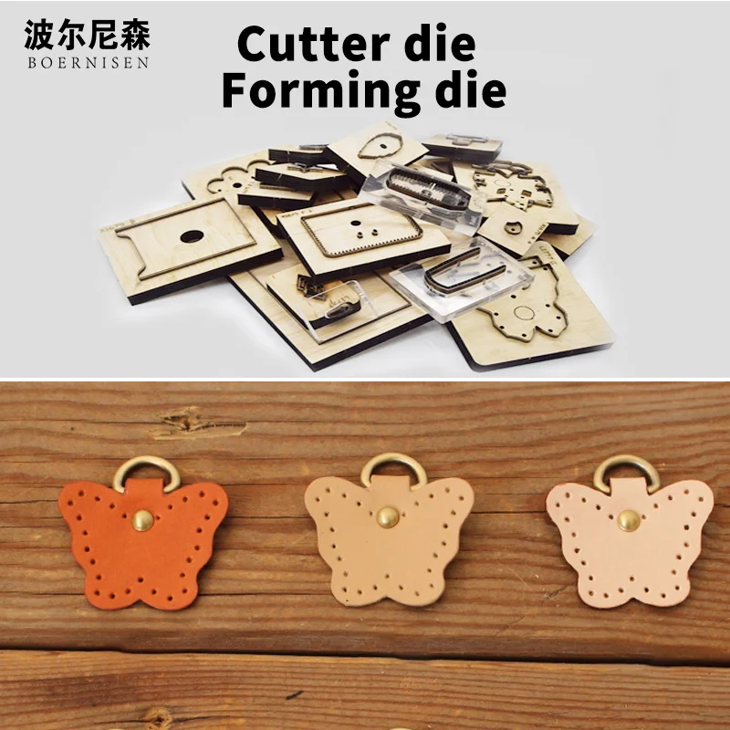 

Wooden Die Cutting Diy 2020 fashion reward Butterfly key ring Dies Fille Scrapbooking Suitable For Die-cutting Machines