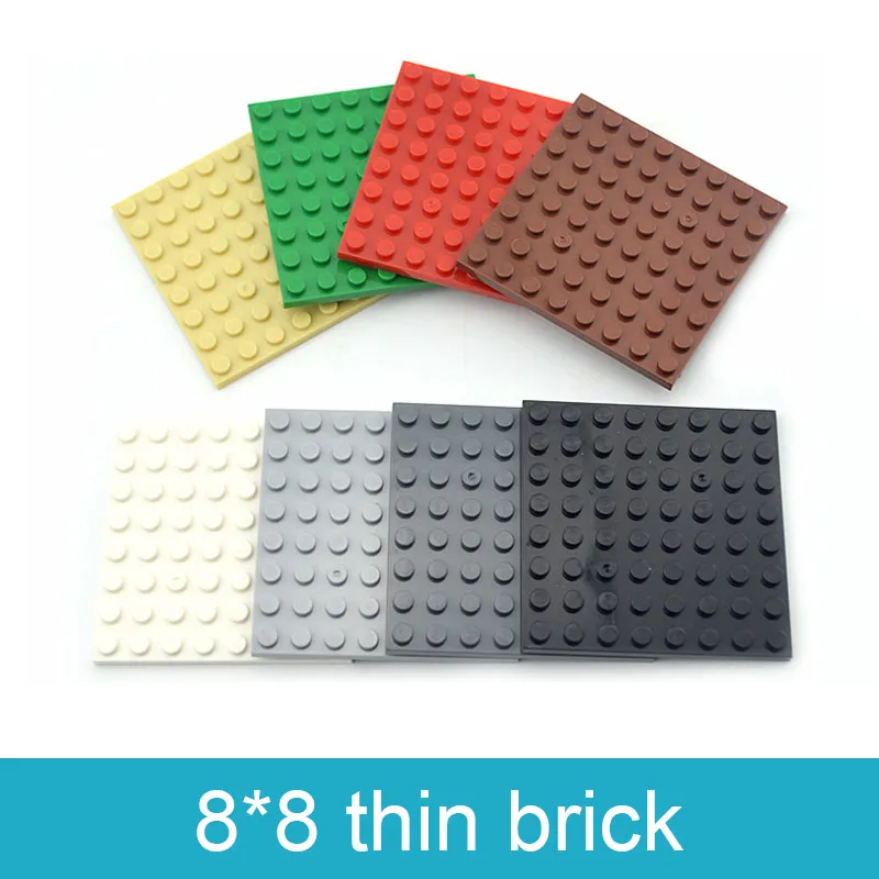 Compatible Assembles Particles 41539 8x8 base board Building Blocks Thin Figures Bricks Parts DIY Educational Tech Parts Toys construction blocks racing car building blocks building blocks car building blocks anime block toys