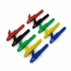 10Pcs 5 Colors Brass 56mm Insulated Electrical Test Alligator Clip With 4mm Banana Jack ► Photo 1/6