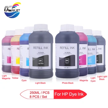

8 Colors 250ML/Bottle Universal Refill Dye Ink Bottle For Epson Stylus Pro 4800 4880 7800 7880 9800 9880 Printer Ink For Epson