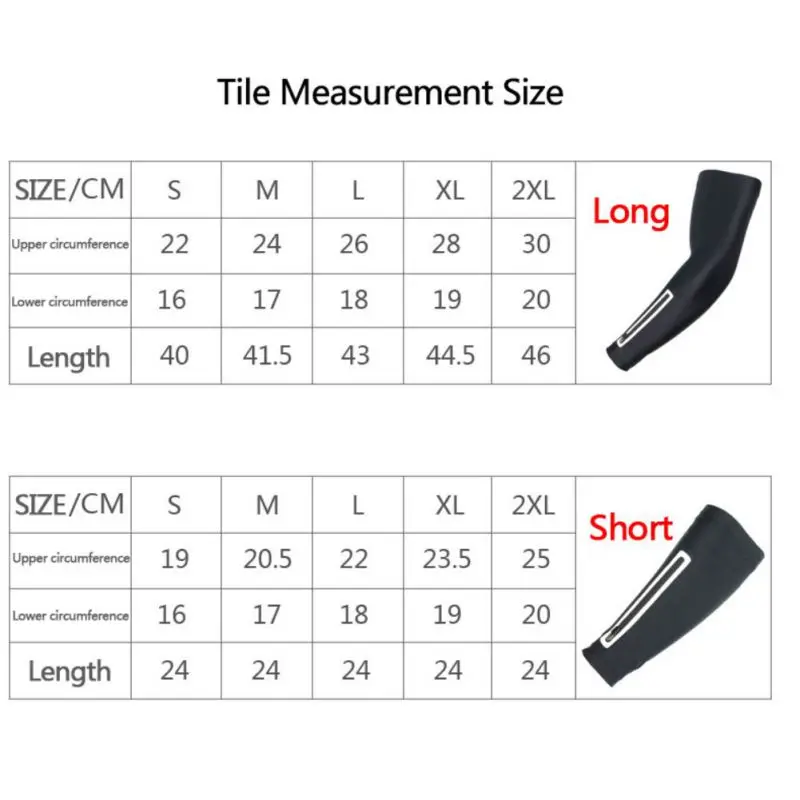 1pc Arm Sleeve Bag Breathable UV Protection Protective Hand Elbow Cover Anti-slip Pouch Outdoor Sportswear Running Accessories
