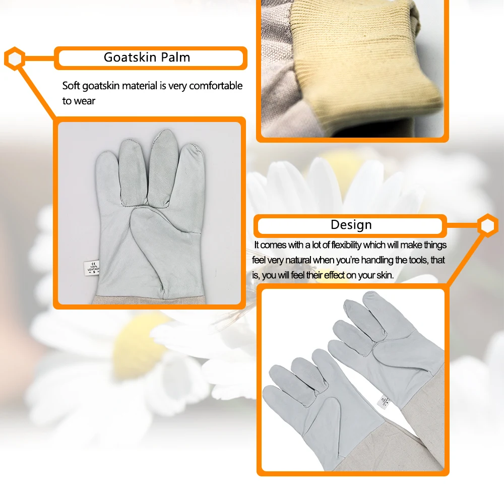 Flybee-风格-低等羊皮帆布罗纹蜂手套_03