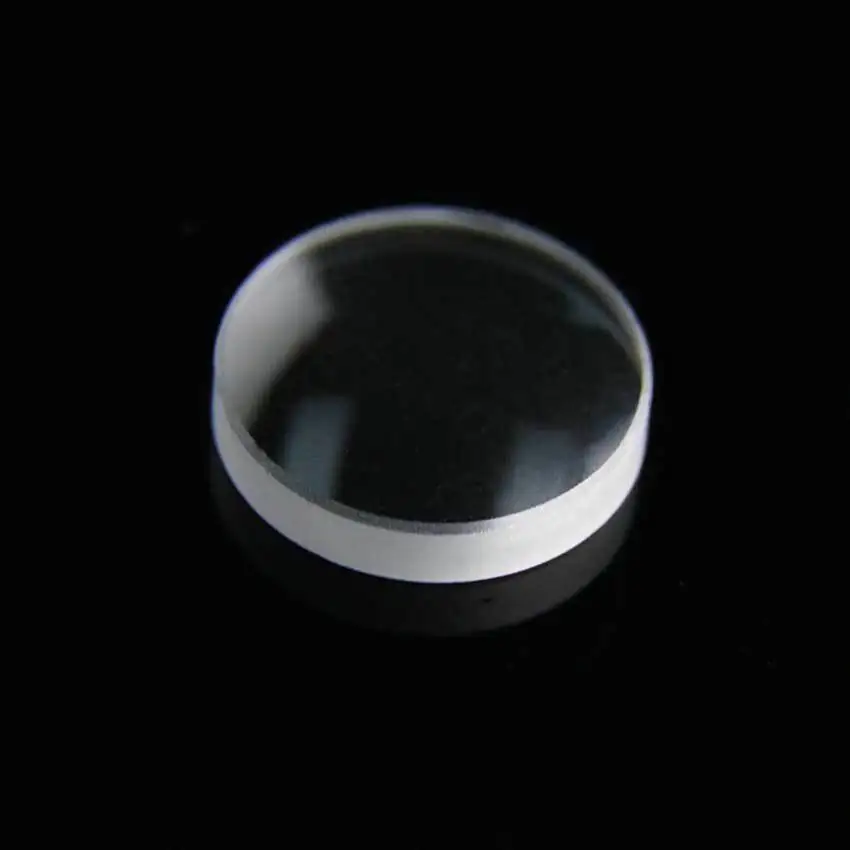 

Ultraviolet fused quartz optical experiment glass lens focusing flat convex lenses diameter 12.7mm focal length 50.3mm