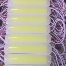 Led COB модуль световая рекламная лампа 2 Вт IP65 Водонепроницаемый DC12V безопасное светодиодное фоновое освещение белый/красный/синий/зеленый/розовый/теплый белый
