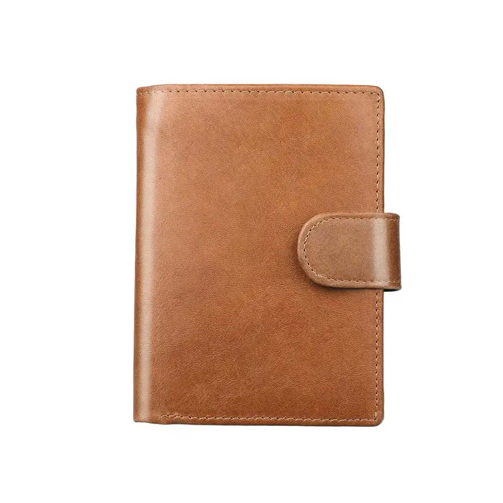 

Genuine Leather Men's Wallet Cowhide Men Business Wallet Men Card Id Holder Coin Purse High Quality Travel wallet for Man