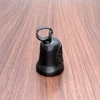 Punk Stainless Steel Black Plated "Helm Of Awe" And "Viking Vegvisir" Viking Rune Compass Bell Pendant 6