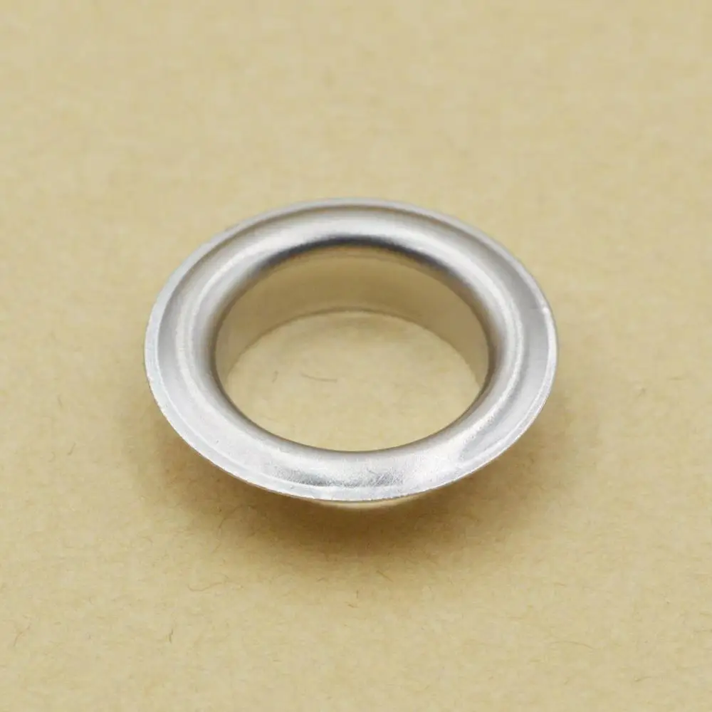 KALASO 30sets 12mm Brass Material Flat Edge Grommet Eyelet Washer Fit Leather DIY Craft Shoes Belt Cap