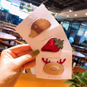 

Baby Girl Cute Fruit Design Hairpins Girl Snap Hair Clip for Girls Hair Pins Princess Women Gift BB Hair Clip Hair Accessories