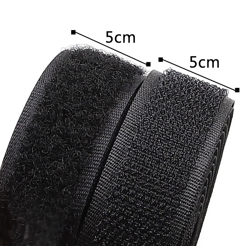 Description Picture 6 of item5cm Width Hoop and Loop no adhesive hook loop fastener tape sewing magic tape sticker strap couture clothing shoe