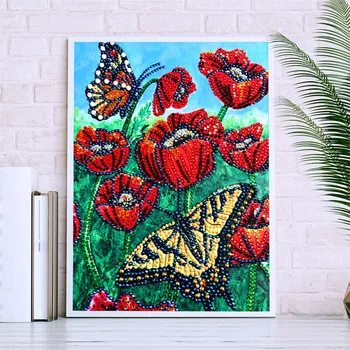 

Diamond painting / flower DIY special shape diamond painting / cross stitch / diamond embroidery home