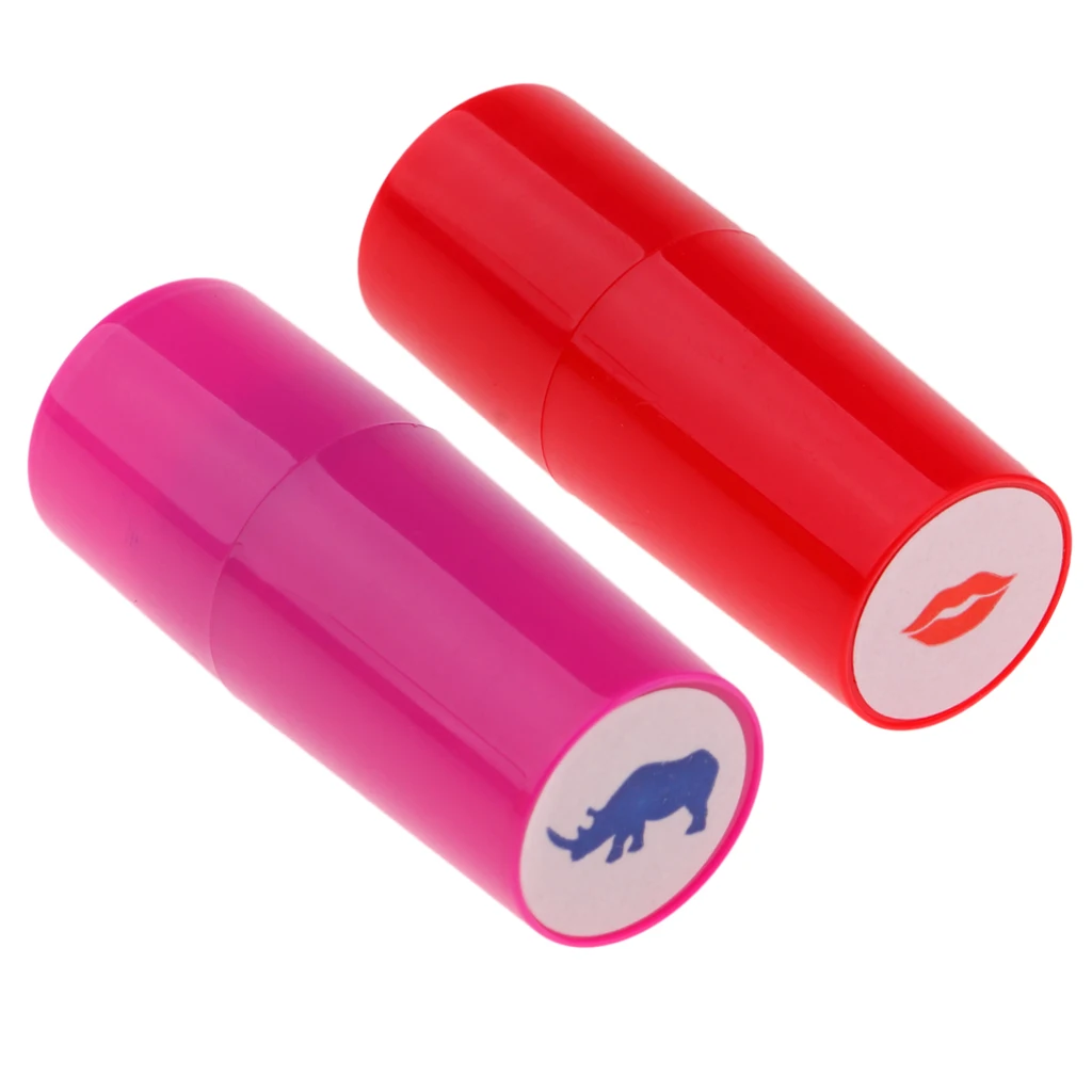 Rhinoceros Lips 2 шт./компл. ABS Пластик мяч для гольфа печать штамп маркер впечатление уплотнение-длительный срок службы и быстросохнущие - Цвет: Rhinoceros Lips