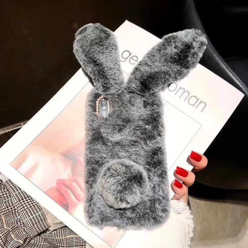 Rabbit Fur Phone Case (11)